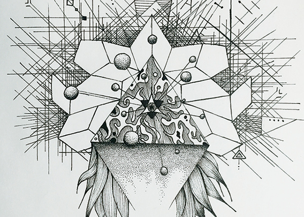Lorenzo Lizardi Abstract drawing #1